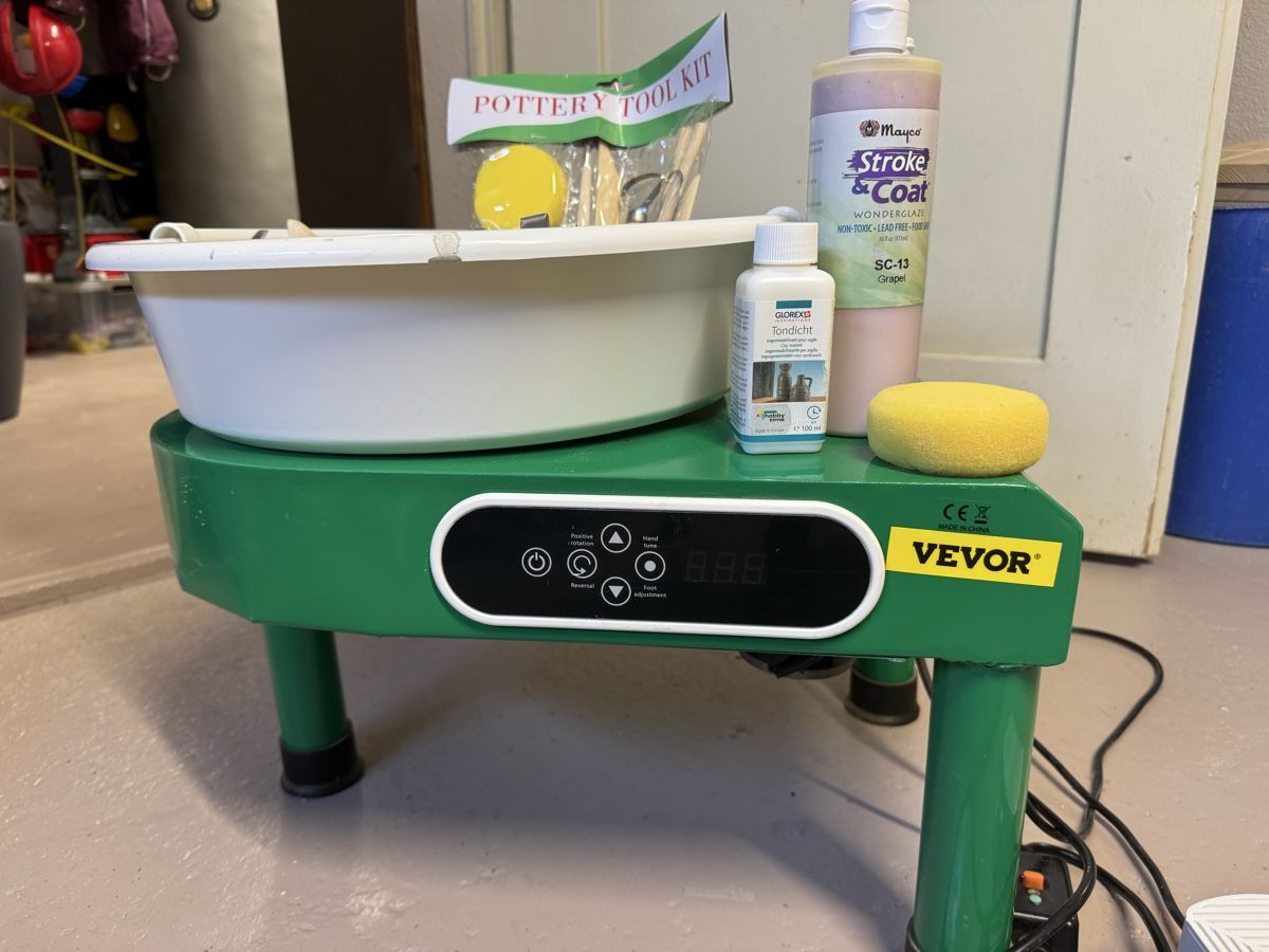 Alle Maschinen: Töpferscheibe Vevor 350w 25cm – Gebraucht aus Uetendorf von mida04 3