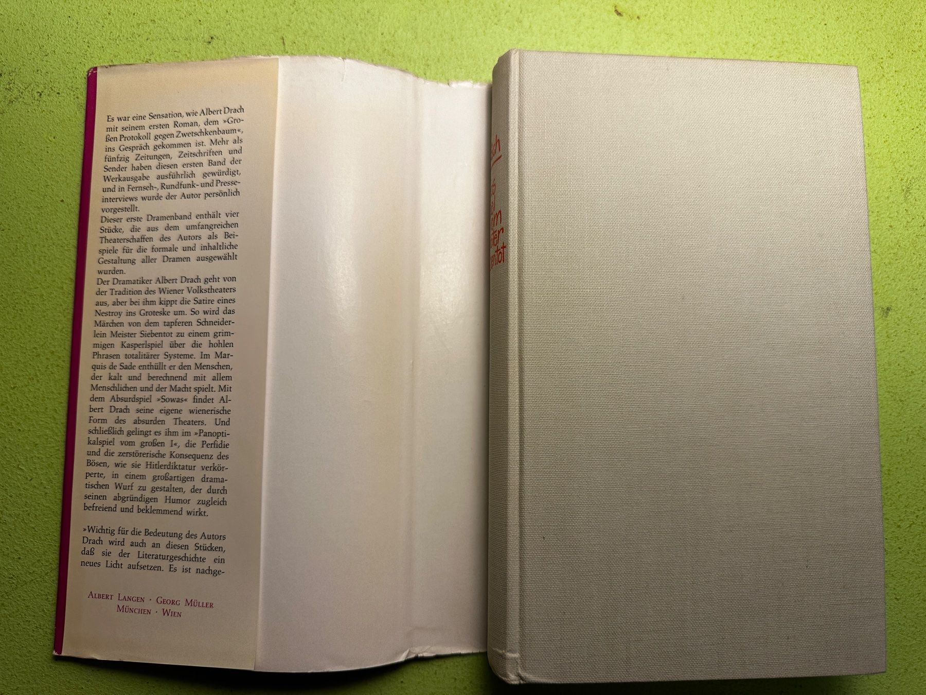 Libri: Albert Drach: Das Spiel vom Meister Siebentot – Usato da Zürich venduto da allp 1