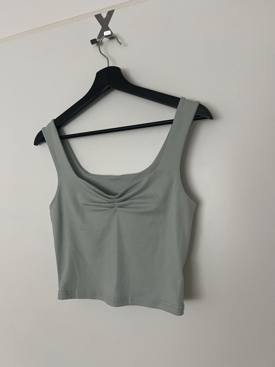 Shein Top: Damen Top SHEIN Grösse S hellgrau neuwertig – Usato da Wattwil venduto da skr_94