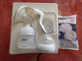 Philips Avent Milchpumpe manuell mit Zubehör