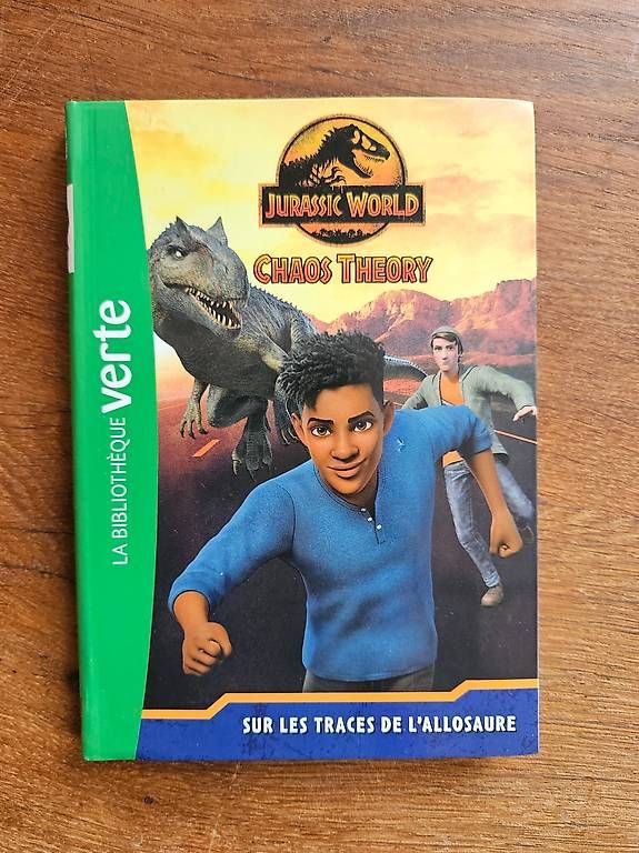 Libri: Jurassic Wolrd, Bibliothèque verte. – Usato da Glovelier venduto da guinness06