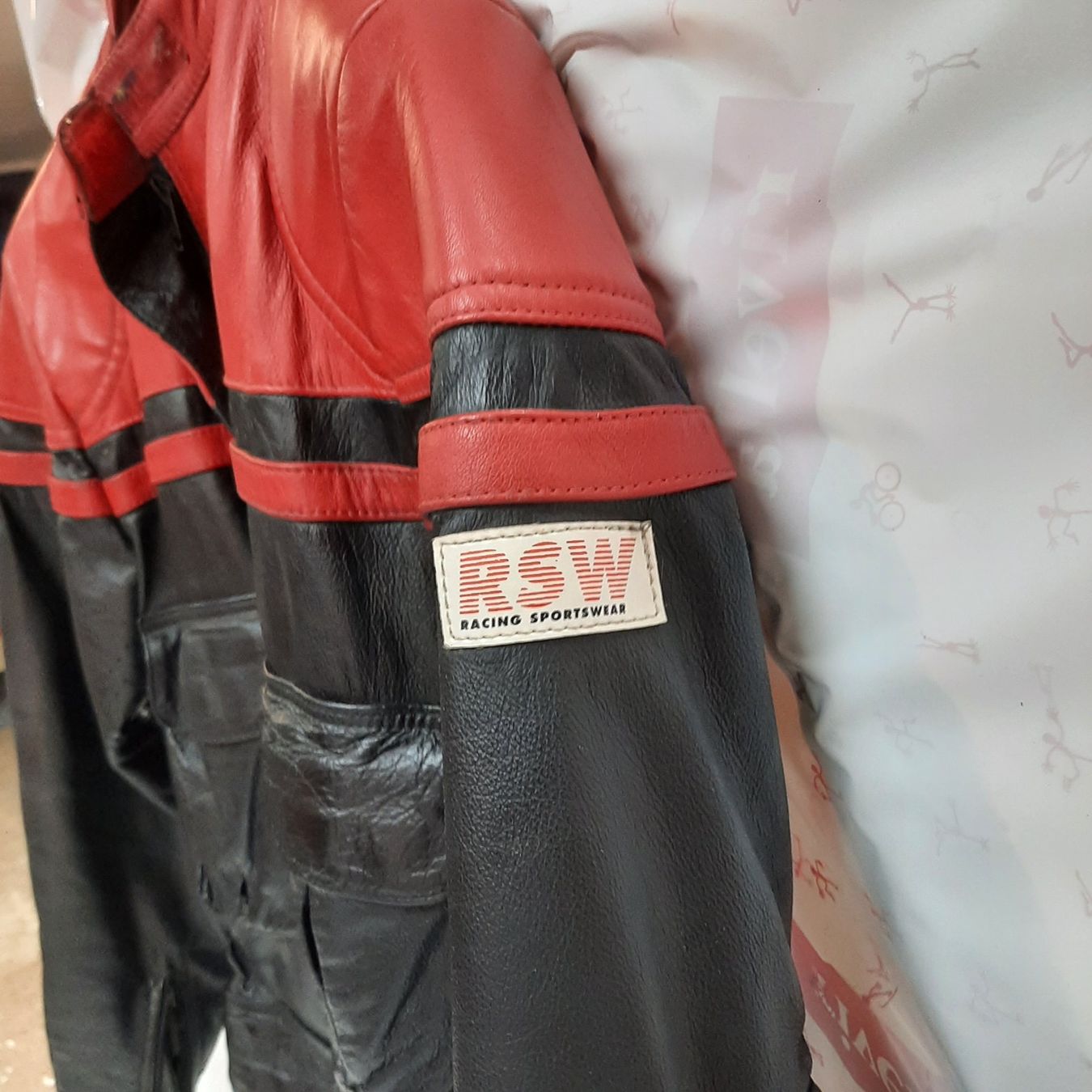 Jacken: Retro RSW Racing Lederjacke, Grösse 52 – Gebraucht aus Sulgen von triton01 1