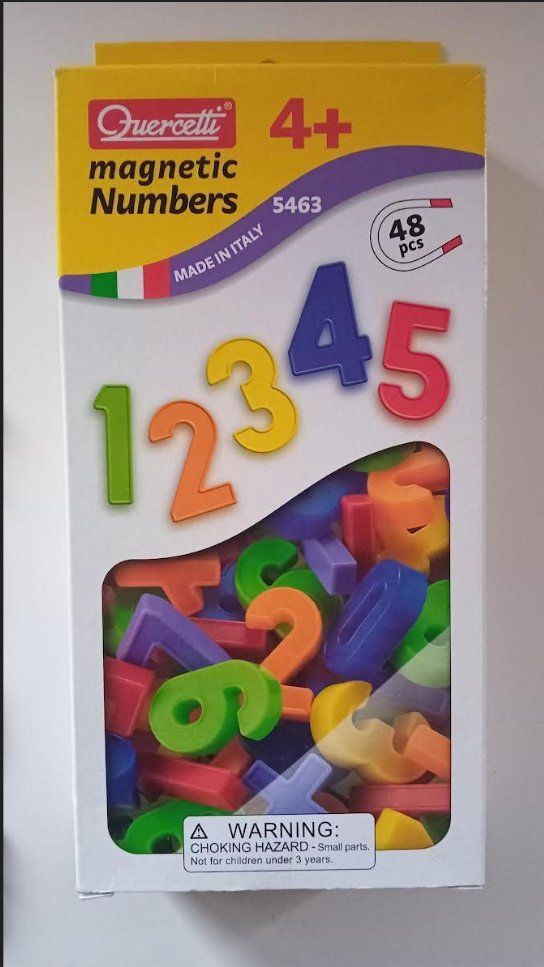 Giocattoli: Magnet Zahlen, Buchstaben Set – Usato da Salez venduto da Robe12 3