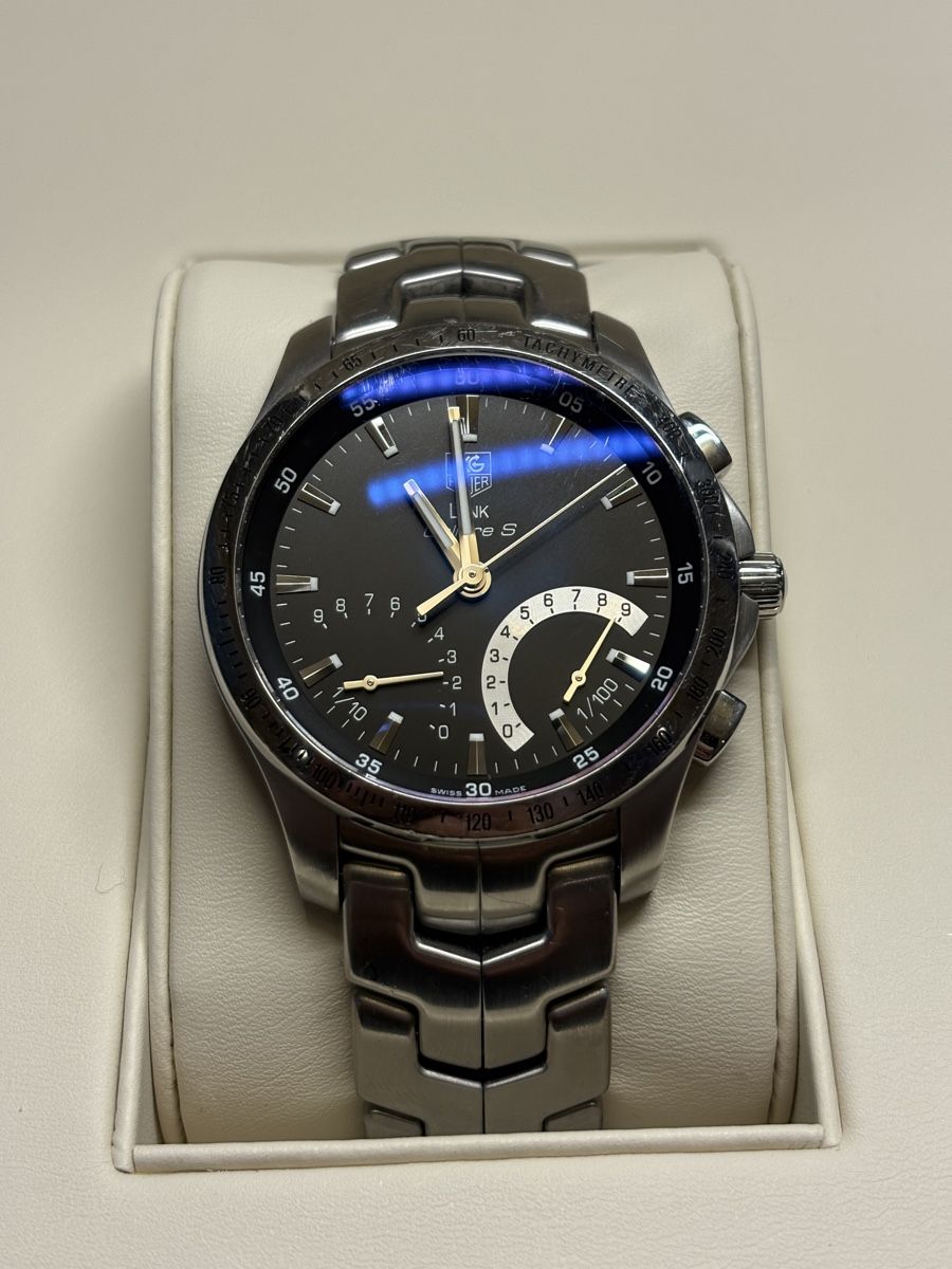 Tag Heuer Orologi: Tag Heuer Link Calibre S Chronograph – Usato da Zürich venduto da watchdealer-24 1