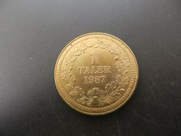 Medaille Zofingen 1 Taler 1987