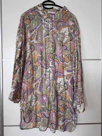 Zara Home Bluse, Gr. S, Sommer Tunika im Paisley Stil