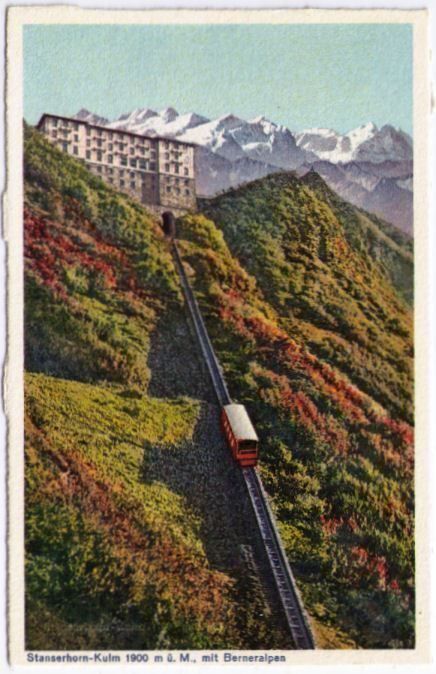 Cartes postales: Stanserhorn - Standseilbahn – D'occasion à Binningen par Mountainrider