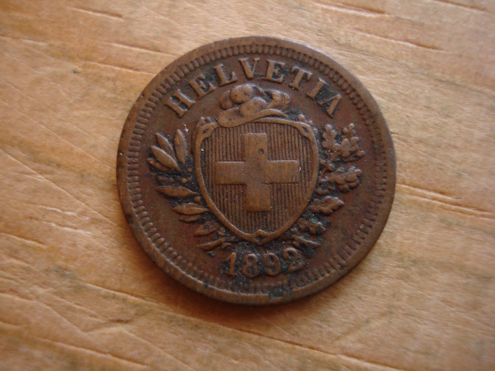 Tutti le monete: (K1) 1 Rappen 1892 – Usato da Erlach venduto da Net-Coins
