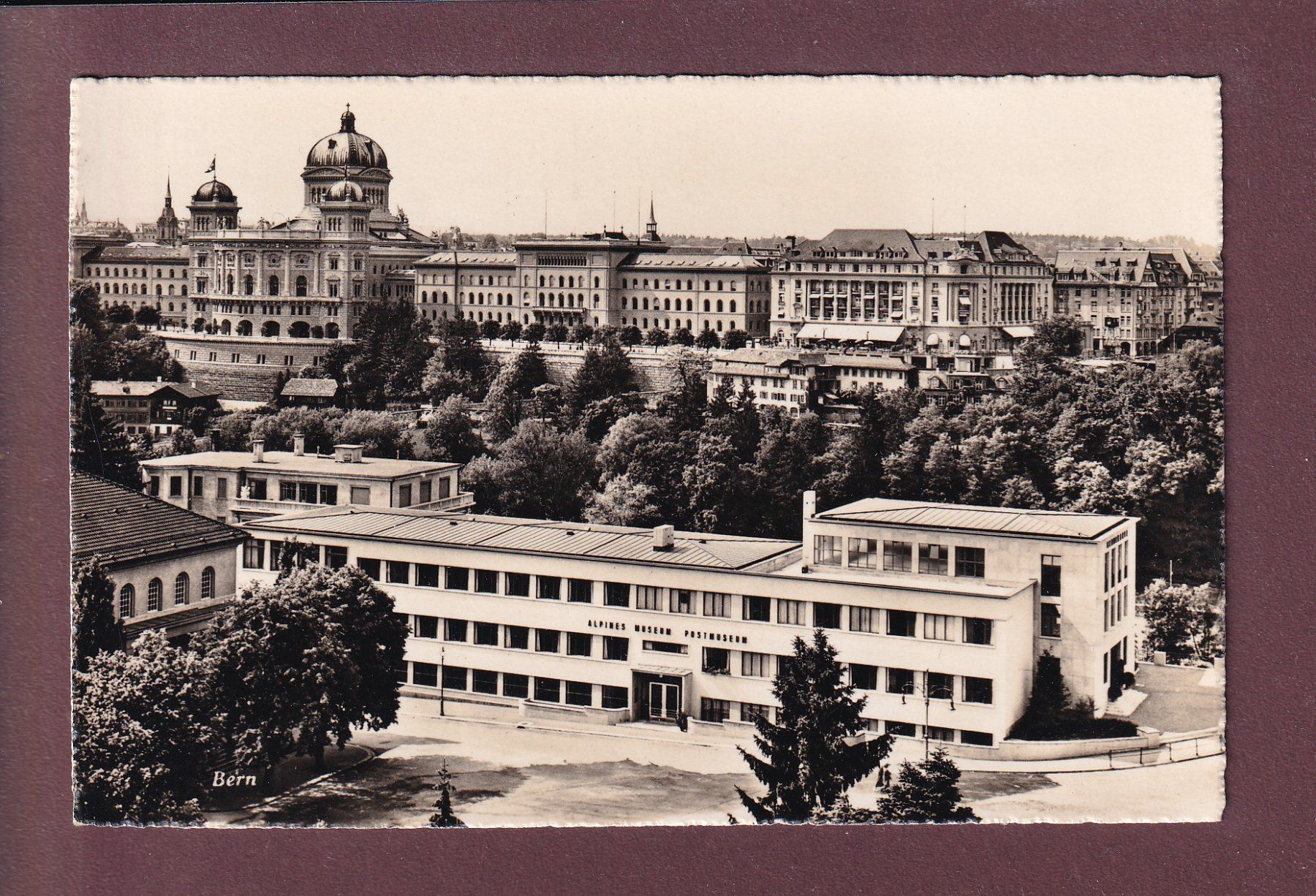 Ansichtskarten: BERN - Alpines Museum Postmuseum – Gebraucht aus Pully von nicecards