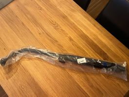 Auspuff Tomos 25 mm schräger Auslass schwarz neu