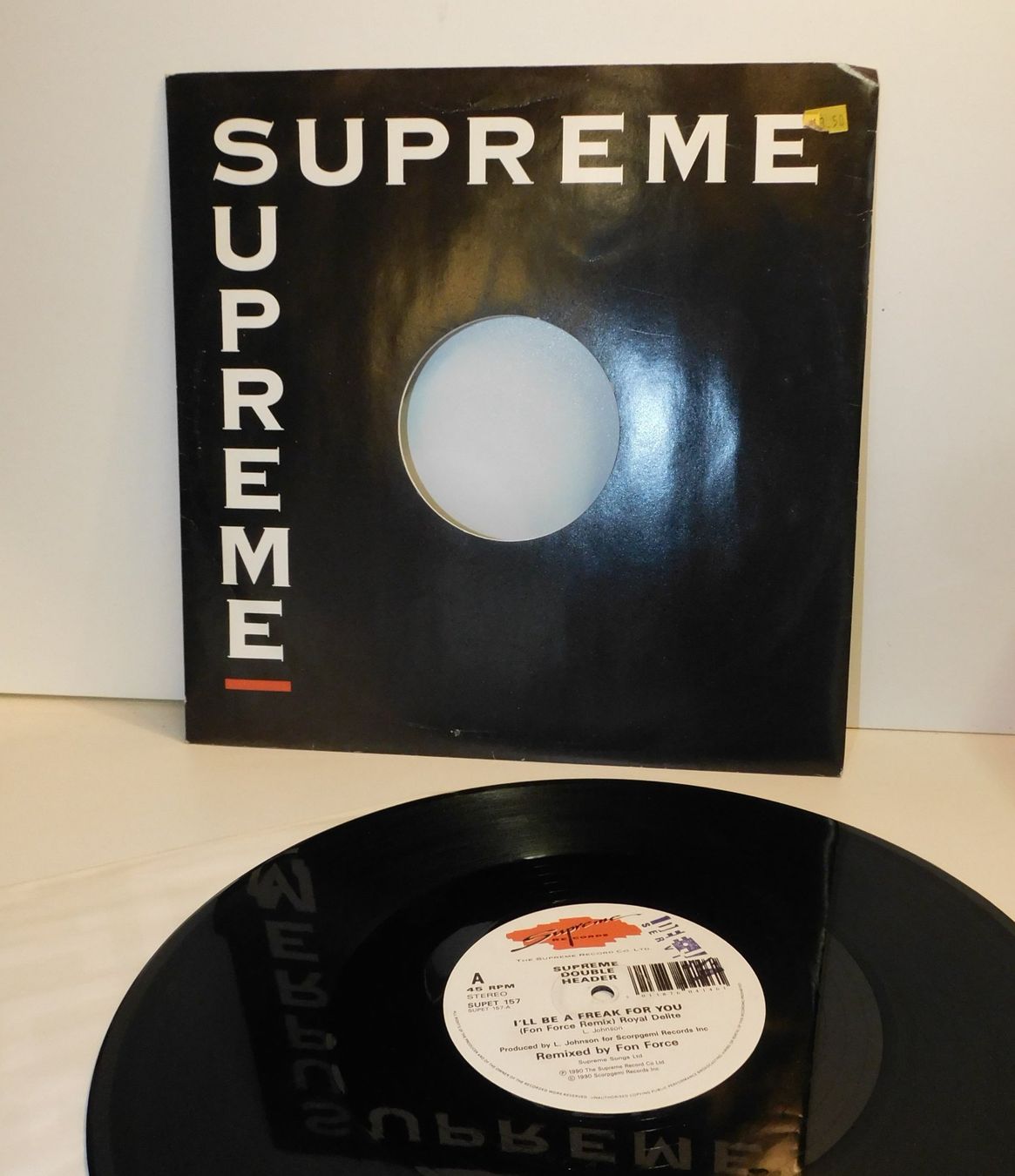 Dischi in vinile: LP - 1990 Supreme Double Header - Remixed by Fon Force – Usato da Sursee venduto da 76