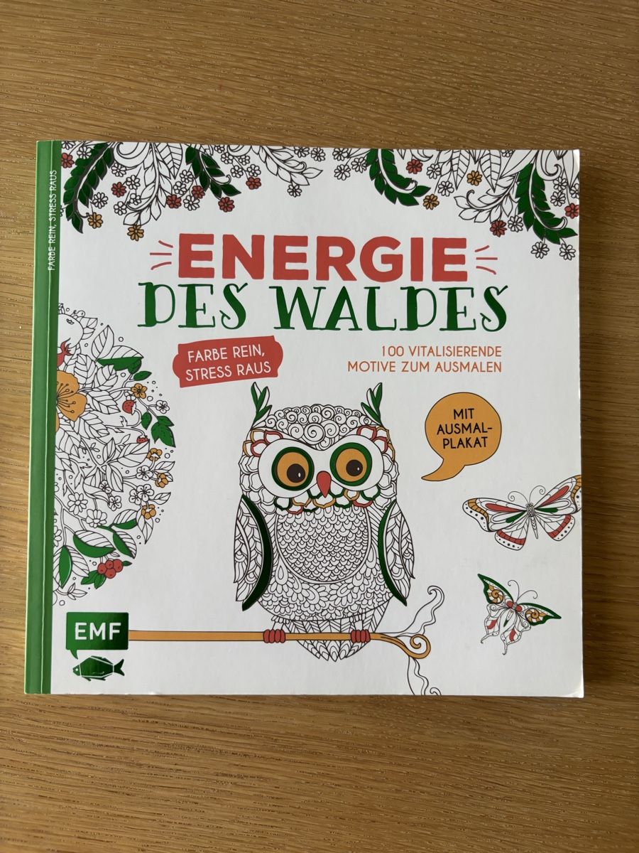 Libri: Malbuch Energie des Waldes – Usato da Olten venduto da zor_6npz