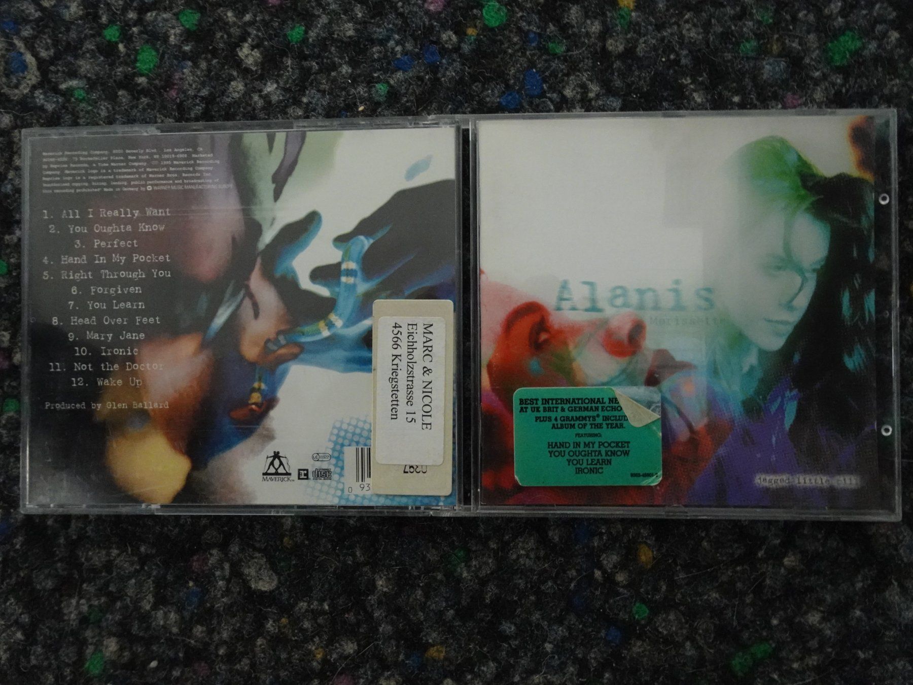CD: CD : Alanis Morissette – Usato da Lotzwil venduto da Kiddis