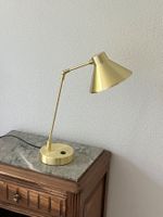 Wunderschöne moderne goldene zweiflammige Lampe von Habitat