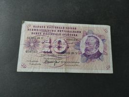 Schweiz 1973, 10 Franken