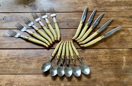 17-teiliges Laguiole Besteck Set aus Frankreich / Edelstahl