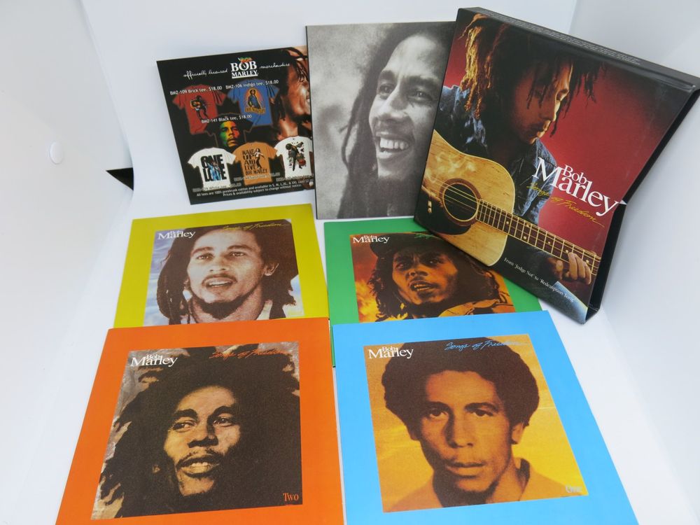 4 CD Box Set: Bob Marley – Songs Of Freedom /aus Erster Hand | Kaufen ...