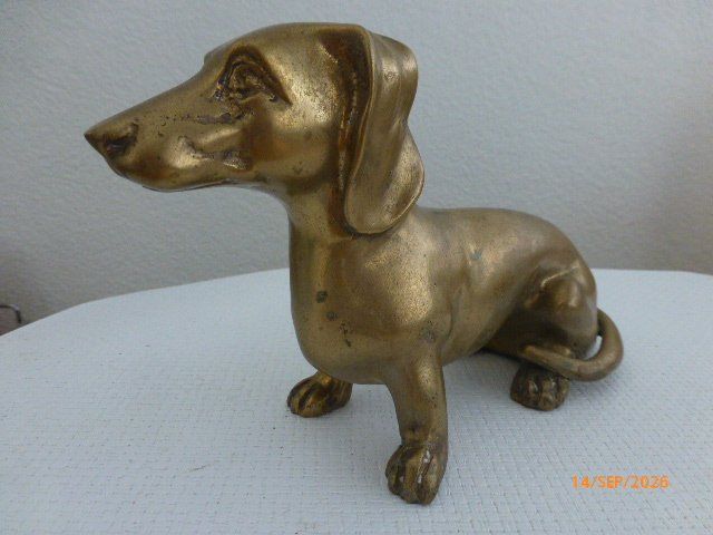 Sculture & Statue: Herziger Dackel aus Bronze. – Usato da Pratteln venduto da Emperial 1