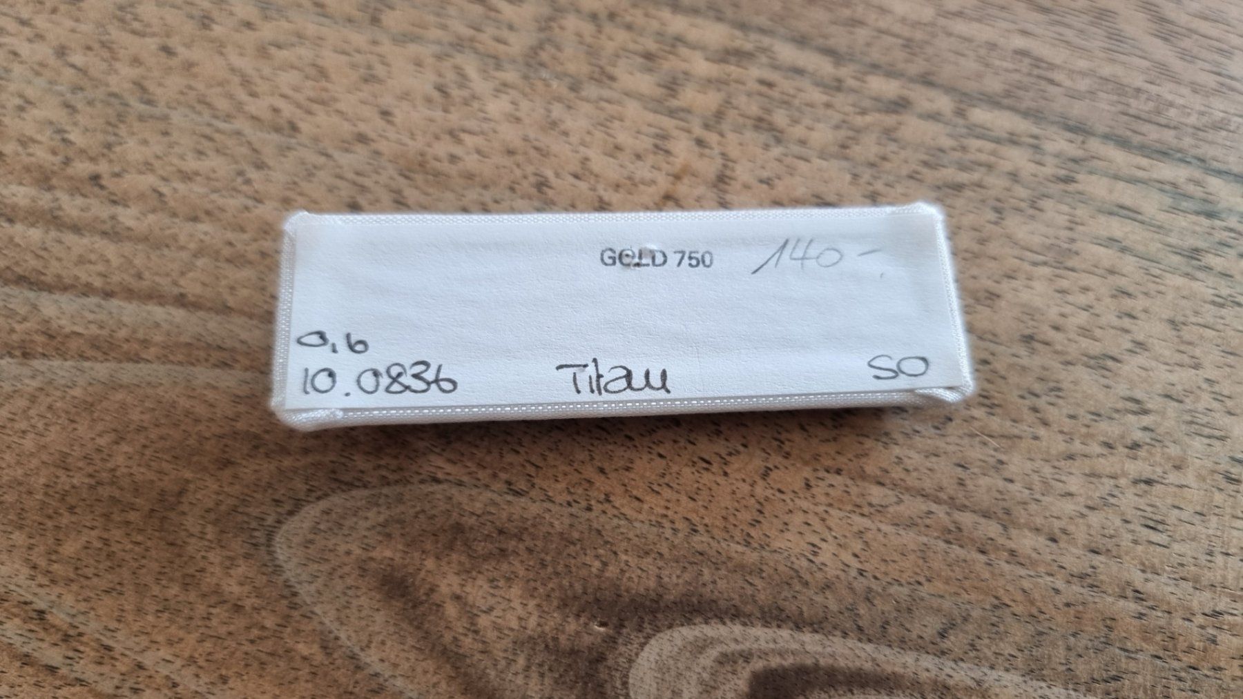 Nadeln: Elegante Titan Krawattenklammer, – Neu und originalverpackt aus Hombrechtikon von kuckuck04 1