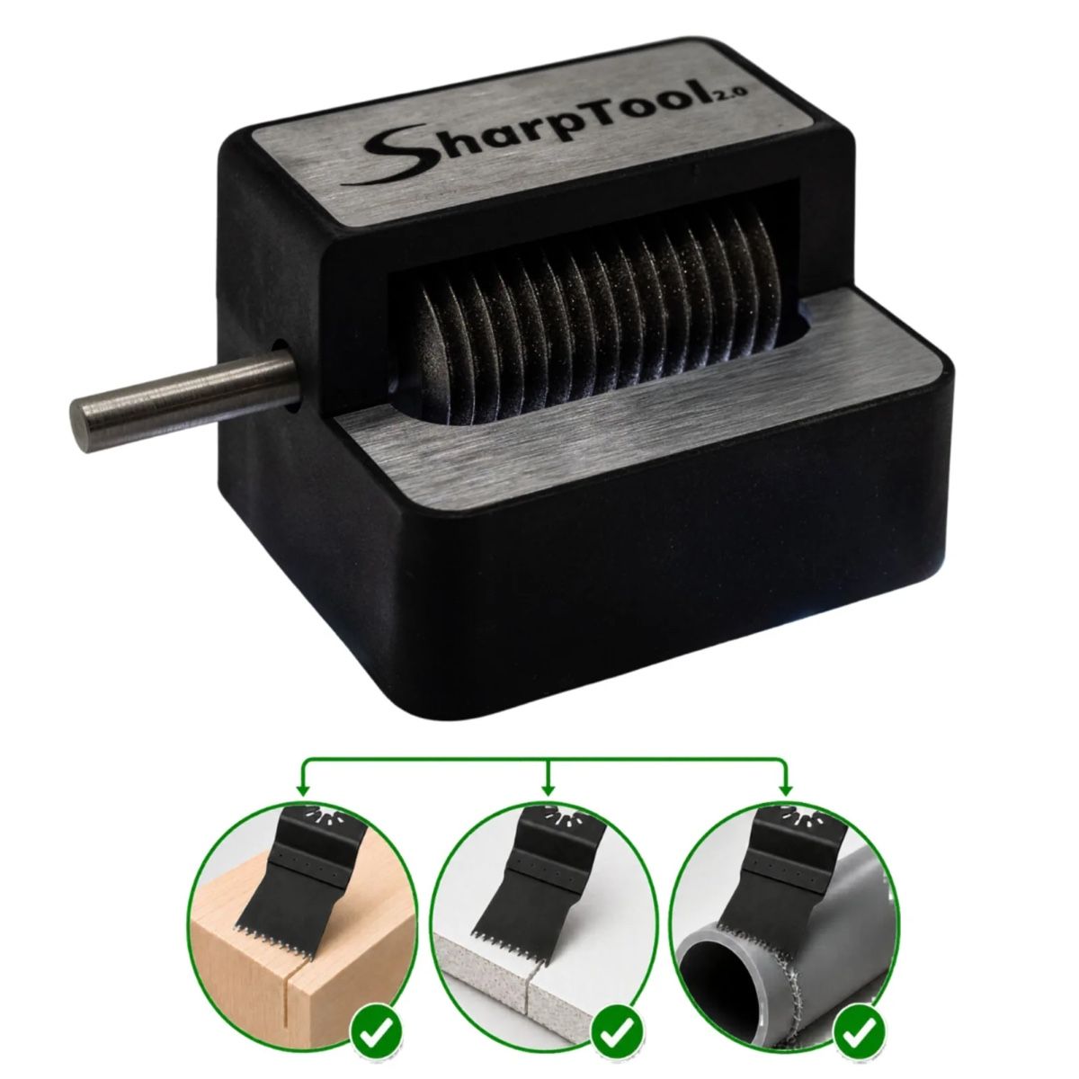Festool Tutti gli attrezzi: harpTool 2.0, un affûteur pour lames d’outils multifonctions – Nuovo e nell'imballaggio originale da Lausanne venduto da OFFICINA.shop 3