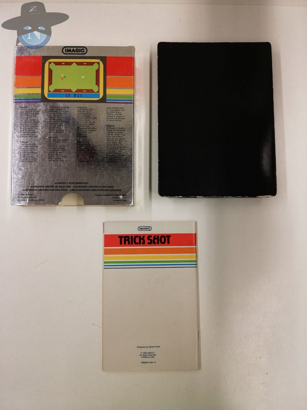 Atari Giochi: Trick Shot - Billard - imagic / Atari VCS 2600 – Usato da St. Gallen venduto da zorro_dc 1