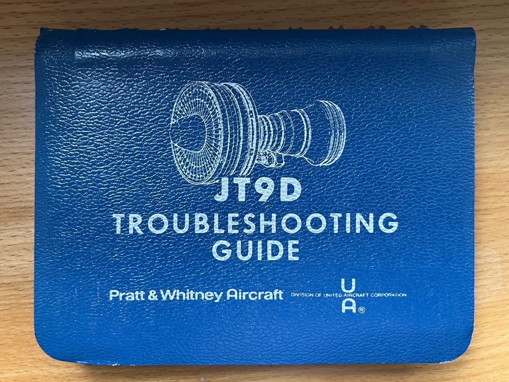 Boeing 747 JT9D Pratt& Whitney Triebwerk Guide 1974 Swissair | Kaufen ...