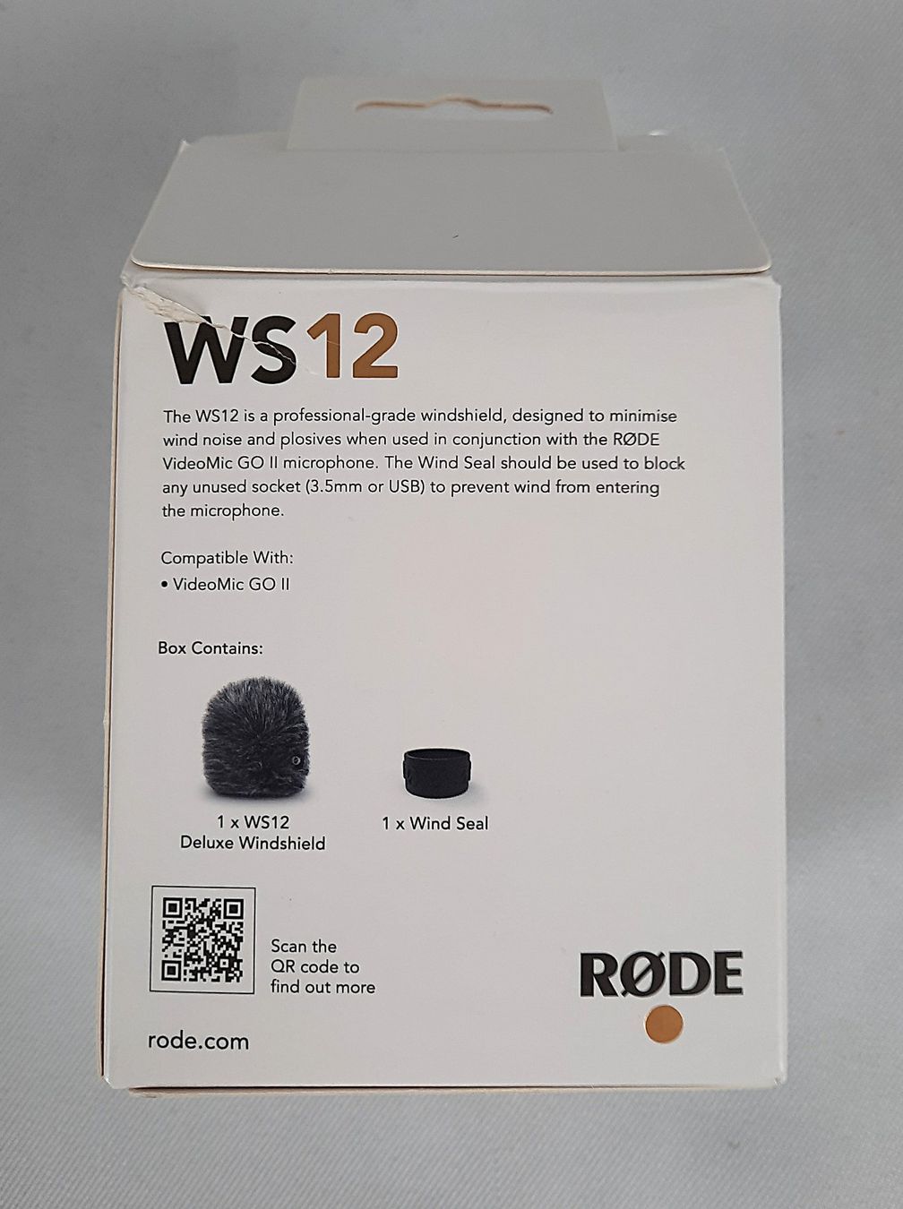 Røde Microfoni: WS12 Windschutz/ Mikrofon – Nuovo (secondo la descrizione) da Beinwil am See venduto da Restwert_Beinwil 2