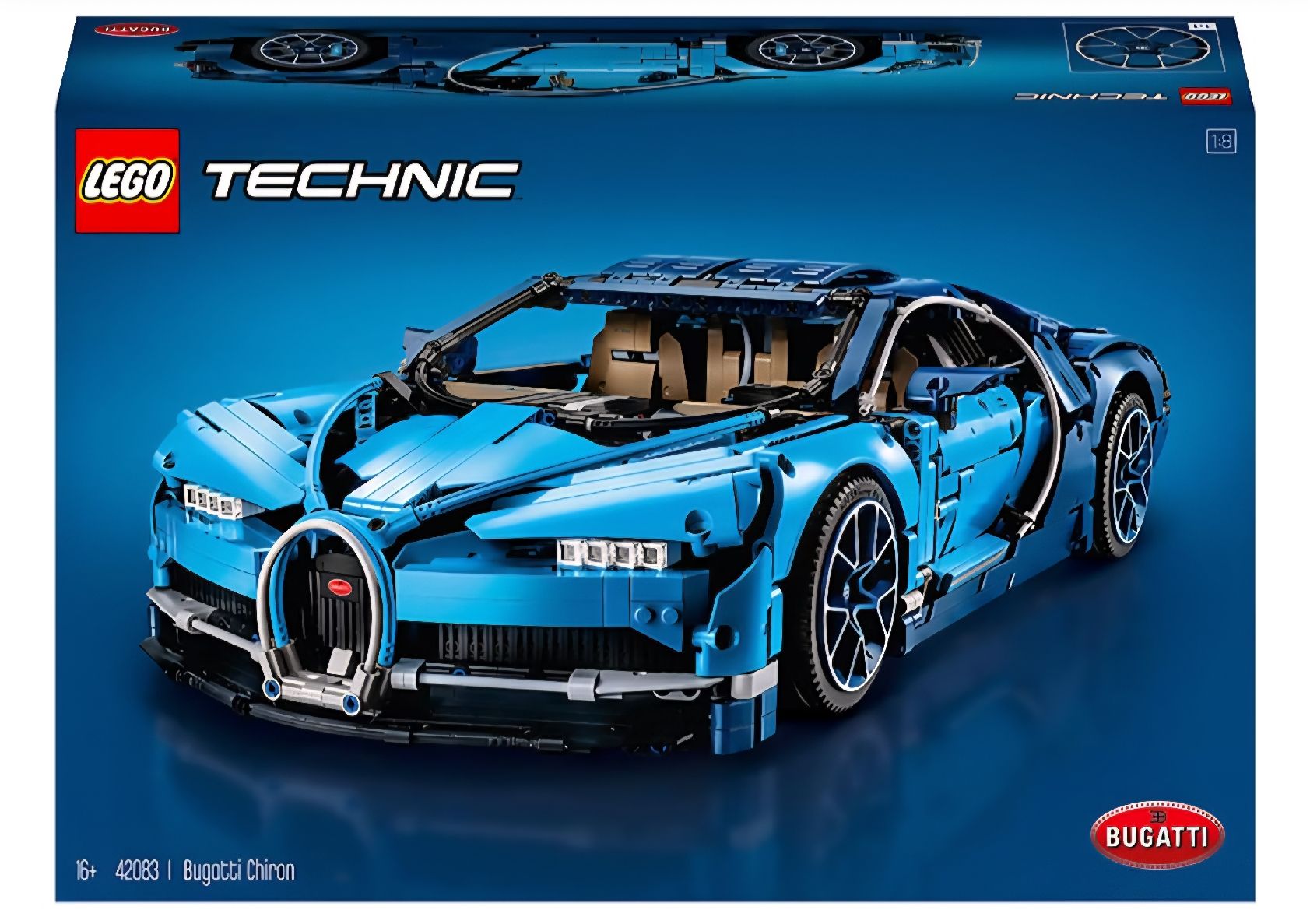 Lego Kit di costruzioni: LEGO Technic 42083 Bugatti Chiron Neu + OVP – Nuovo e nell'imballaggio originale da Uznach venduto da MPowerE30