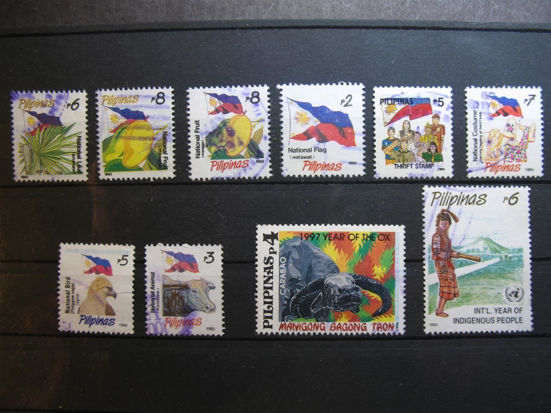 Alle Briefmarken: PH 1993 / 1996 Philippinen Marken – Gebraucht aus Wil SG von fva01