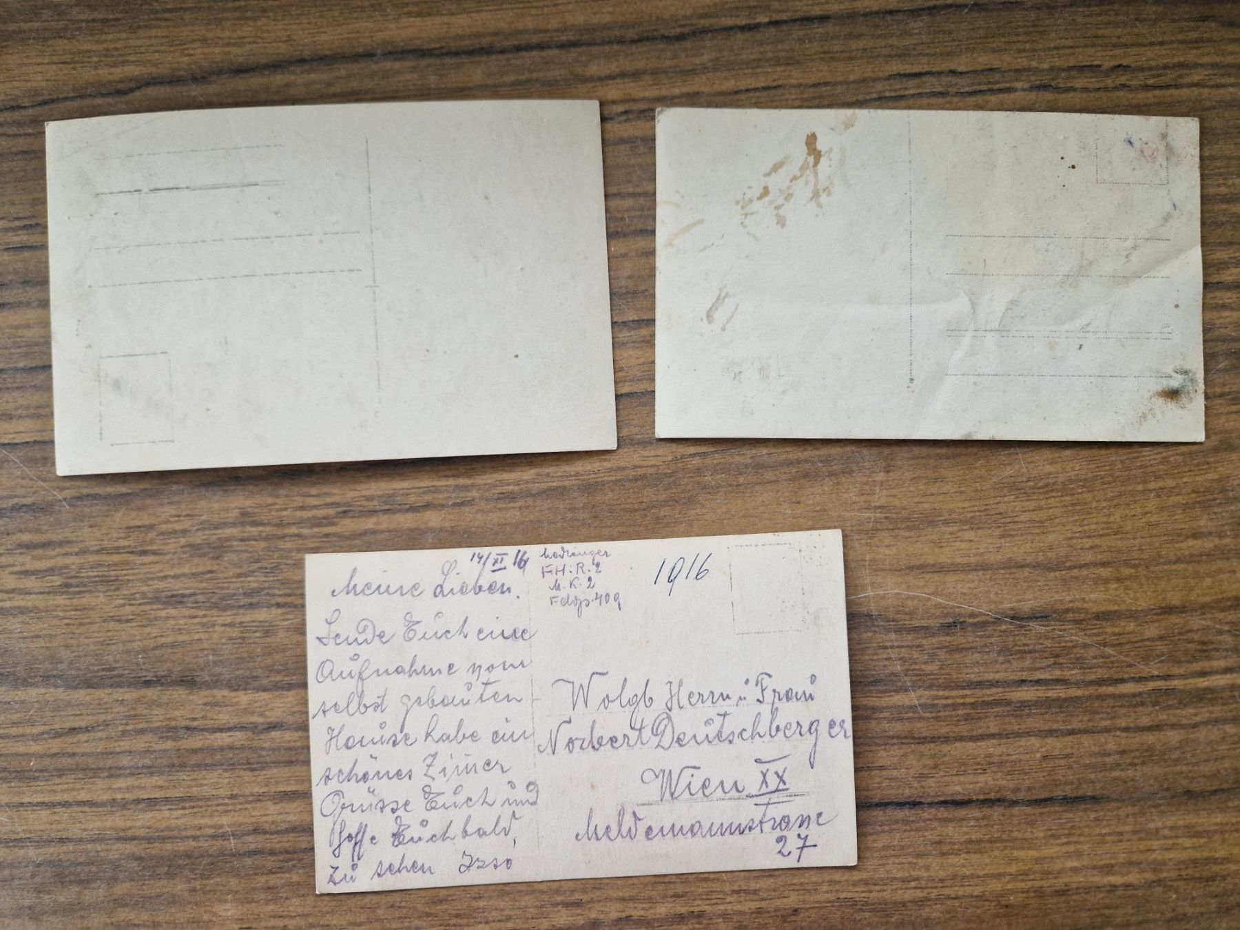 Cartoline postali: 3 Ansichtskarten Fotos 1. Weltkrieg – Usato da Mörschwil venduto da aik_x8mc 4