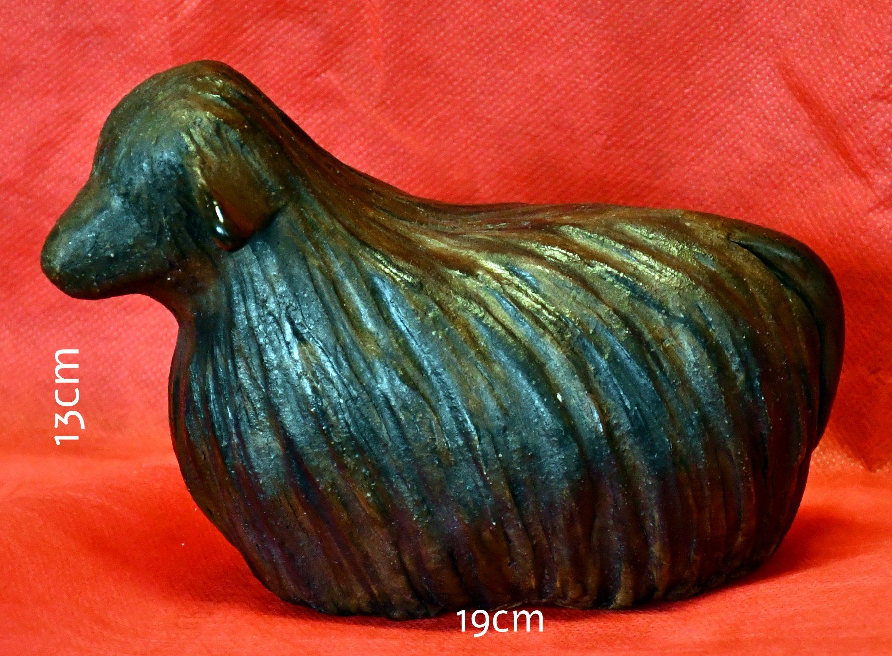 Statuette: Schaf aus Keramik – Usato da Rotkreuz venduto da salsanera 1