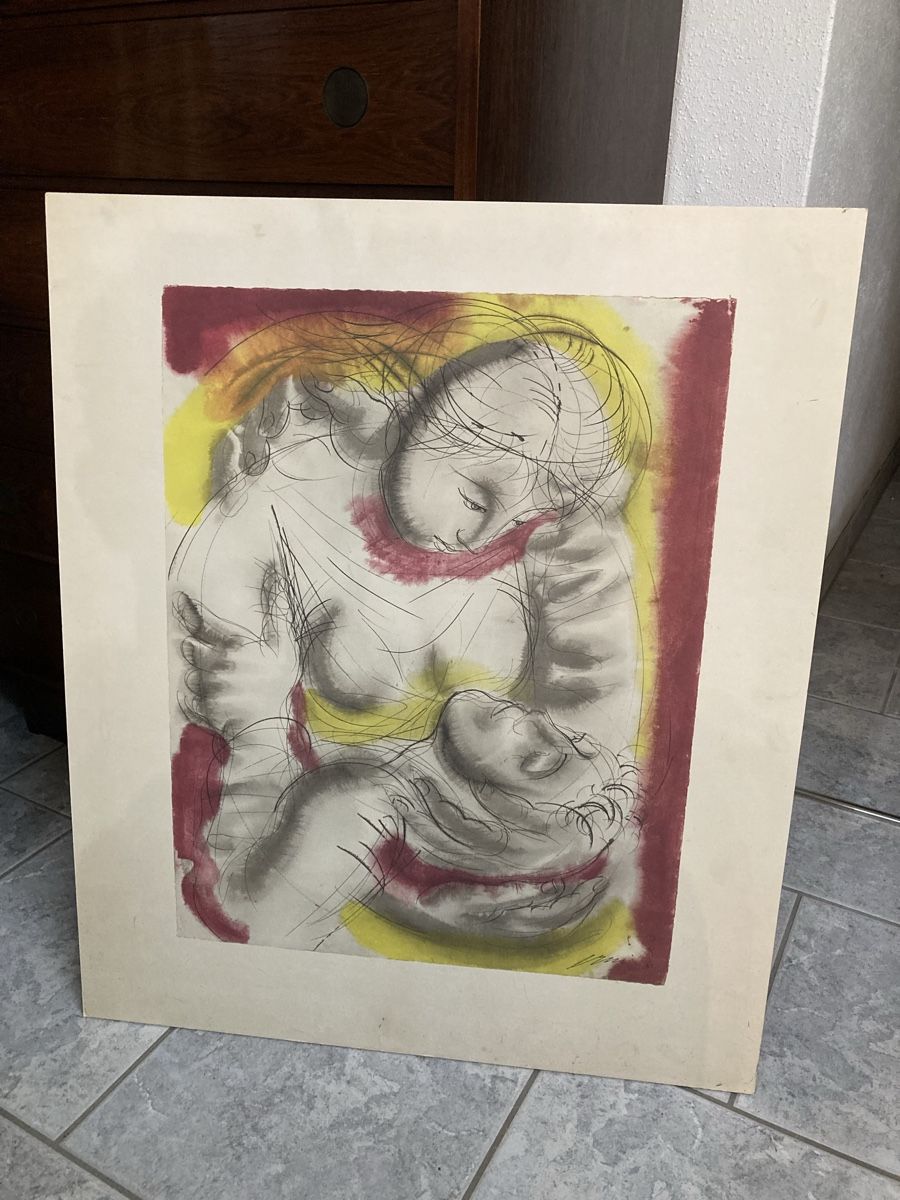 Foto & Immagini: Hans Erni Kunst Druch Papierposter – Usato da Boll venduto da Jopp1 3