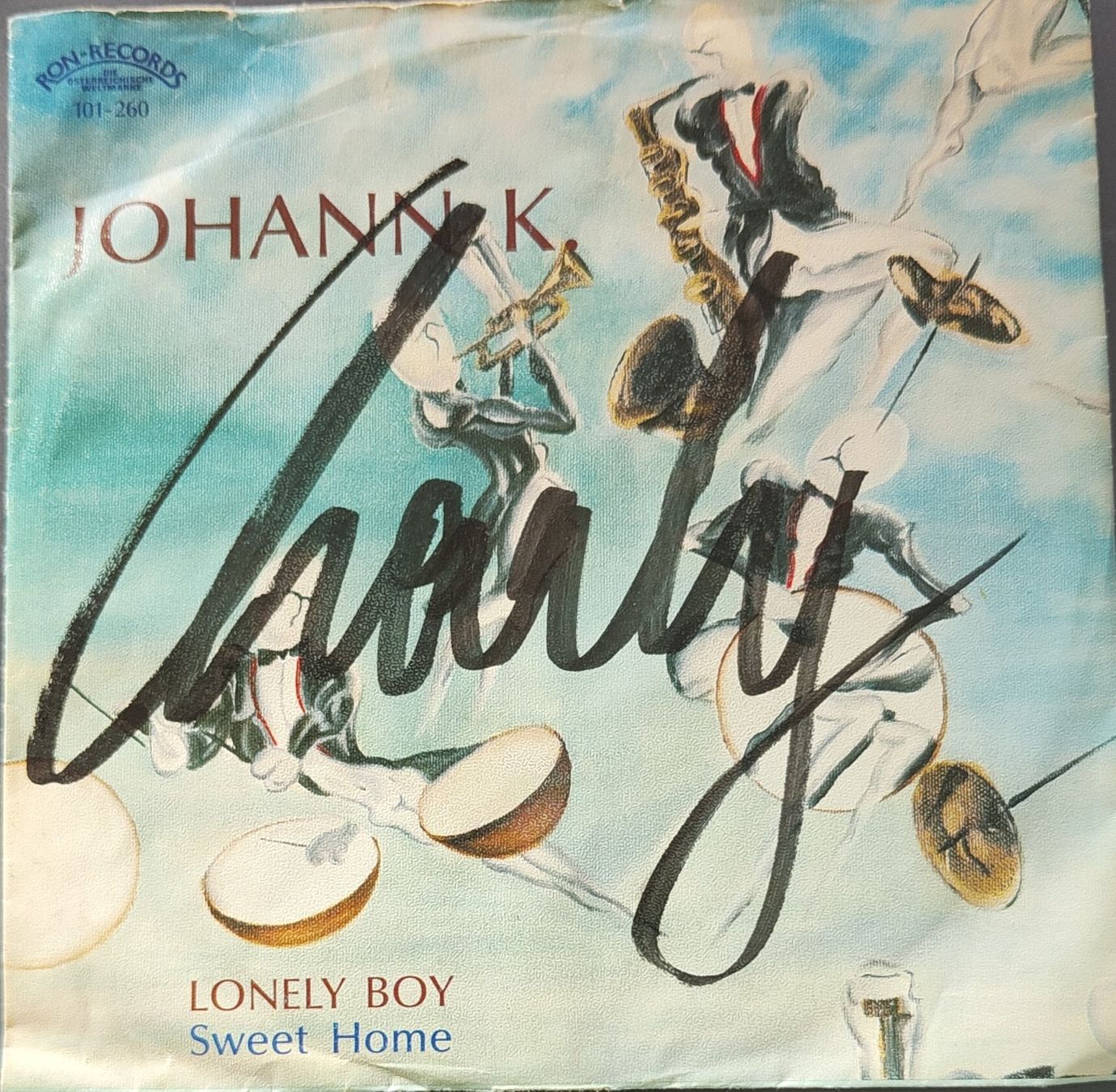 Dischi in vinile: Vinyl-Single Johann Krankl - Lonely Boy – Usato da Langenthal venduto da Modo39