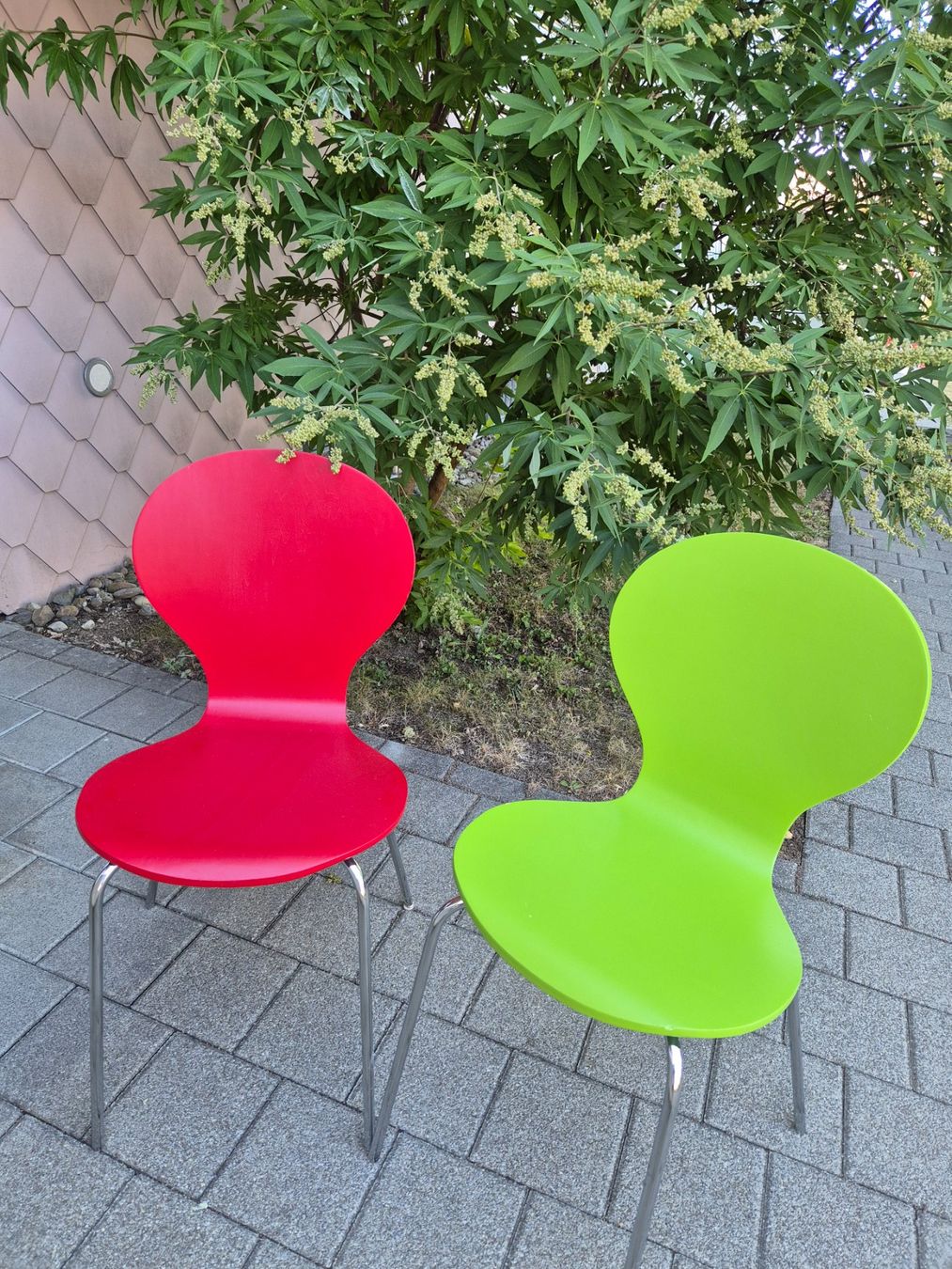 Set di tavolo e panche: Garten/Balkon 2 Stühle – Usato da Effretikon venduto da fridolina01