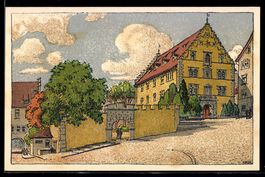 Künstler-AK Schaffhausen, Rathaus