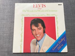 ELVIS PRESLEY: THE WONDERFUL WORLD OF CHRISTMAS (LP)