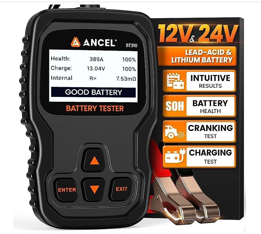 Messen: ANCEL BT310 Batterietester 12V – Neu und originalverpackt aus St.Gallen von becks0815 2