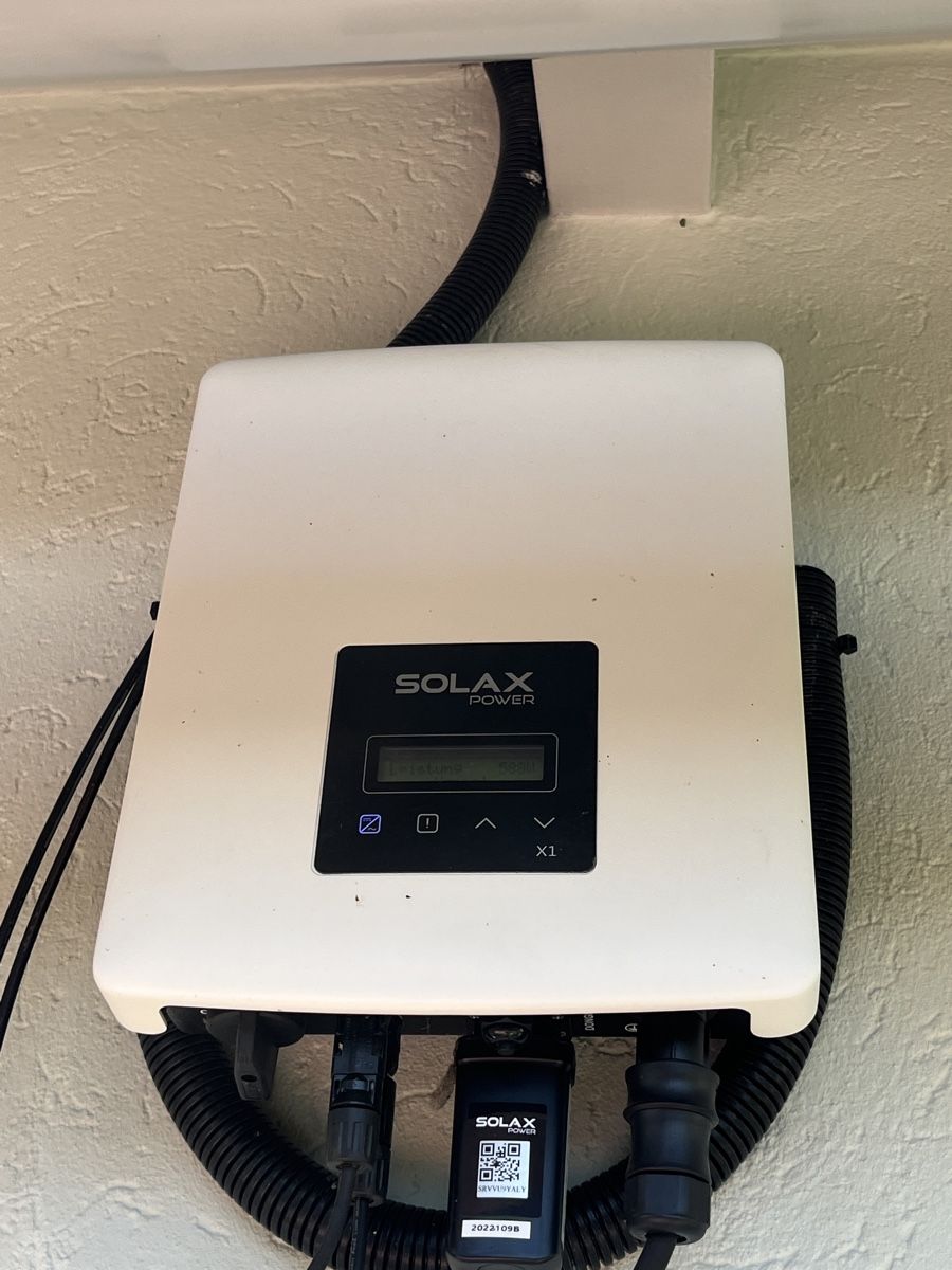 Inverter: Wechselrichter Solax Power X1 einphasig gebrauchter Zustand – Usato da Langendorf venduto da oceano68