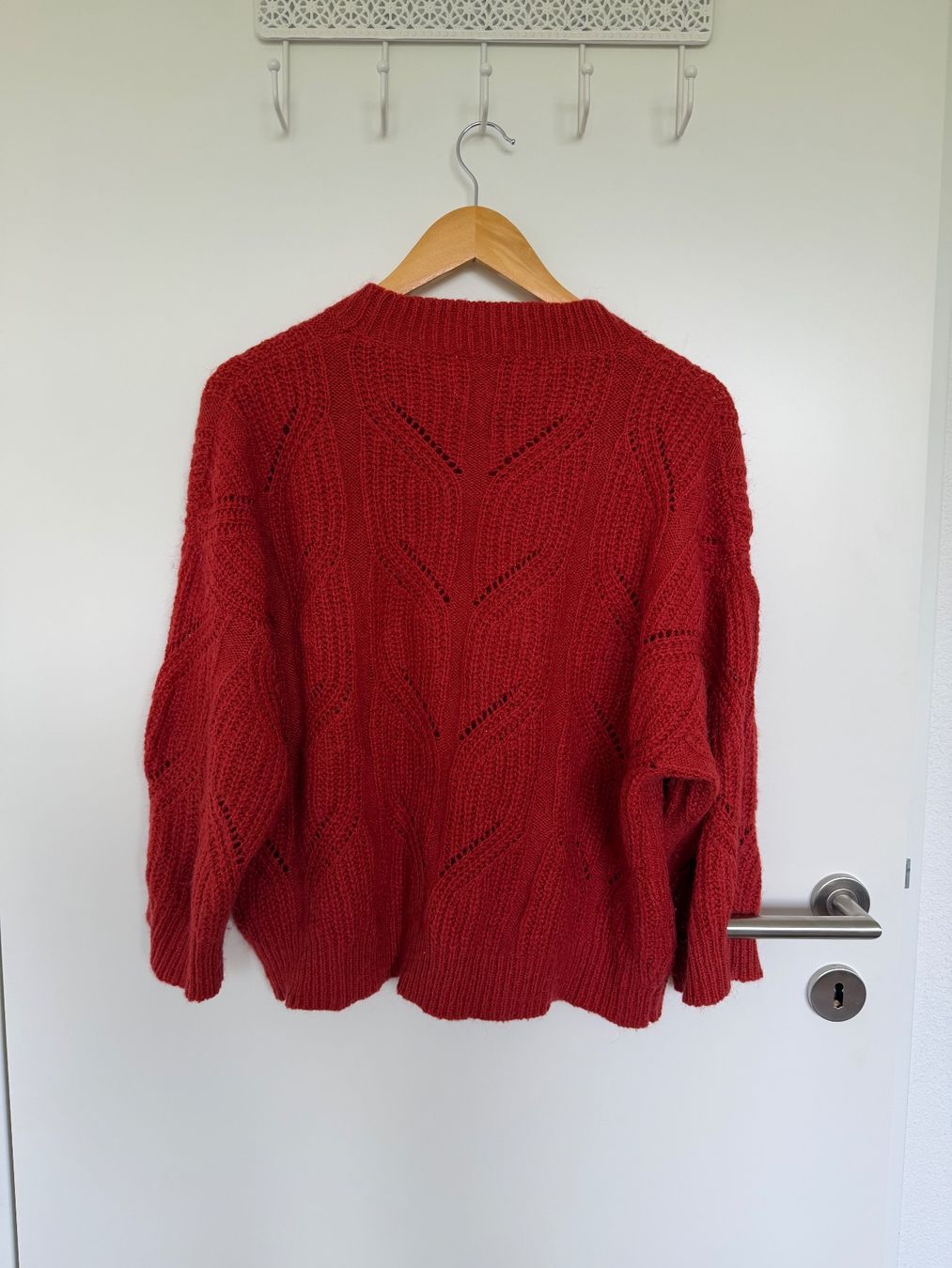 Pullover & Sweatshirts: Mohair Strickpullover Second Female rot Grösse M – Gebraucht aus Buchs SG von VintageHomeCH 1