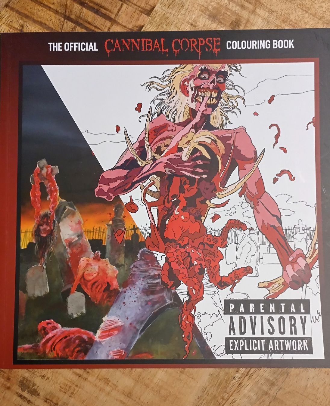 Libri: Cannibal Corpse Colouring Book – Nuovo (secondo la descrizione) da Menznau venduto da khold82