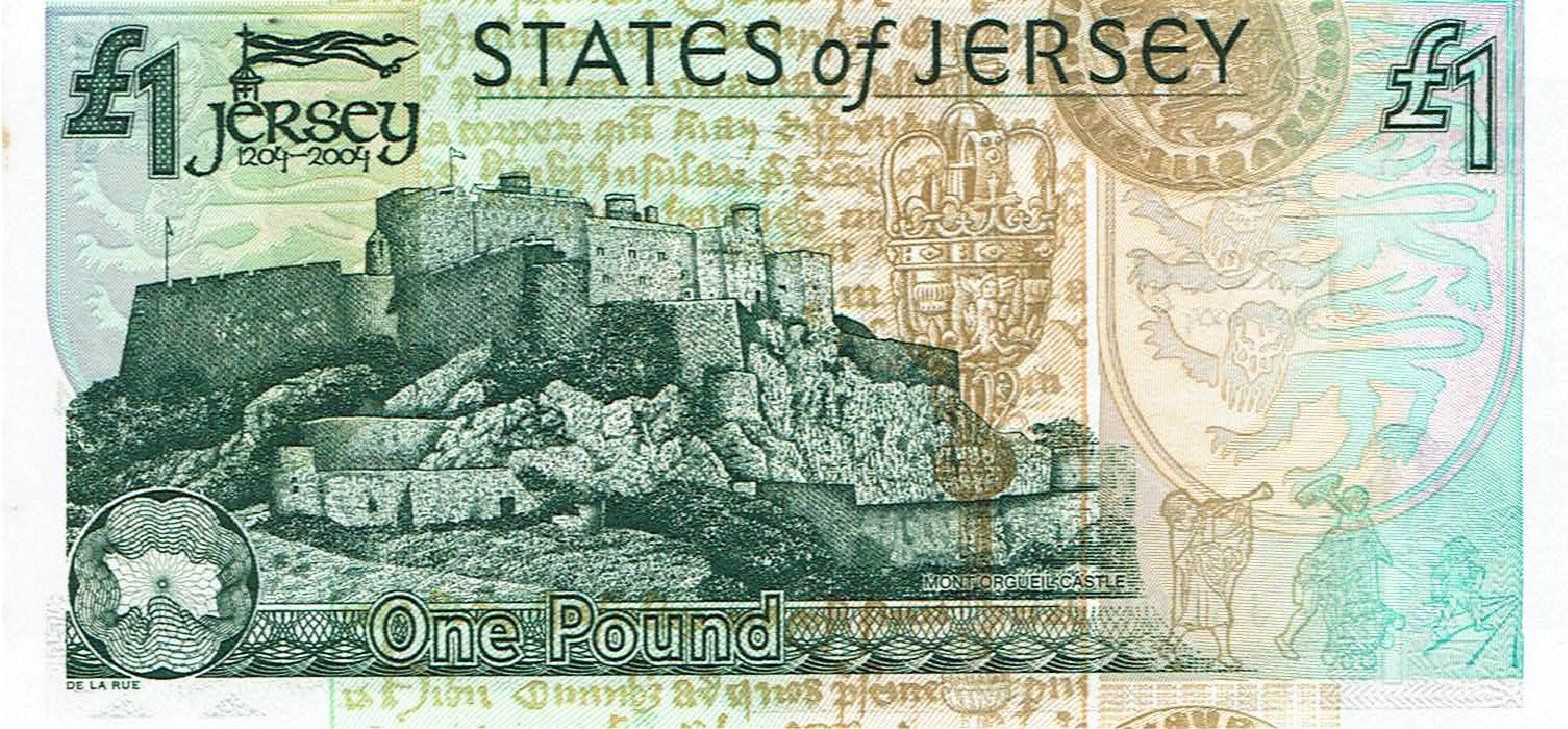 Banknoten: Jersey 1 Pound 2004 COMM. P-31 UNZ – Neu (gemäss Beschreibung) aus Steffisburg von ber_8htf 1