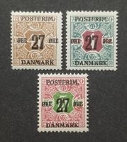 Dänemark 1918, Ovpt. ungestempelte/signierte