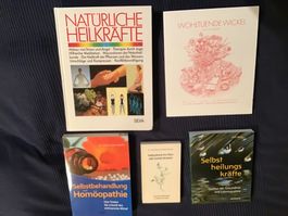 5 Bücher über Gesundheit und Naturheilkunde. Top!