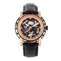 🇺🇸 Herrenuhr ® Philippe Reign Automatik Skelett 44mm NEU