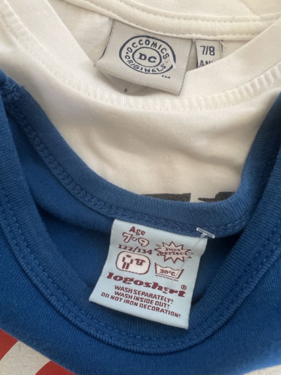 Hemden, T-Shirts & Polos: 2 coole T-Shirts Gr.122/128. DC Marvel – Gebraucht aus Obergerlafingen von cabo4 2
