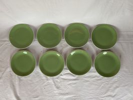 Rössler assiette repas verte 23 cm speisetteller grün