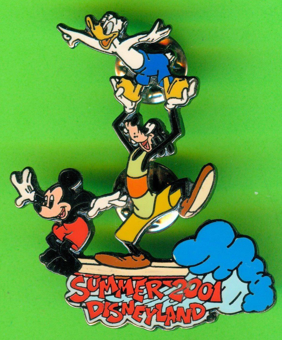 Disney Placchette & Badge: DISNEY  DISNEYLAND  SUMMER 2001 – Usato da Winterthur venduto da Sammleroase