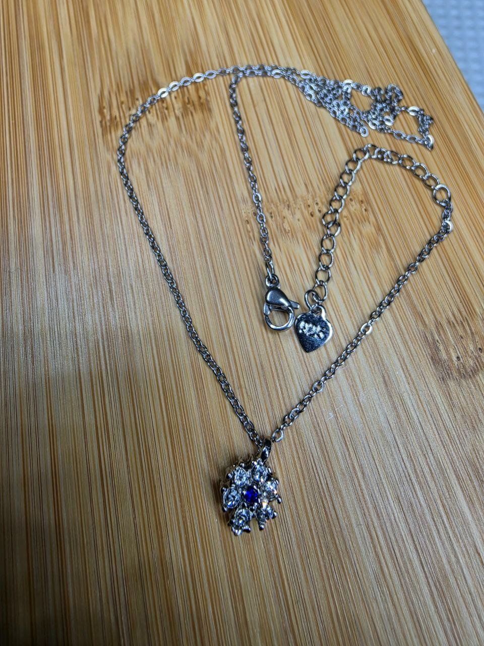 Catenine: Collier argent avec zircons – Nuovo e nell'imballaggio originale da Reconvilier venduto da MARCLAT 8