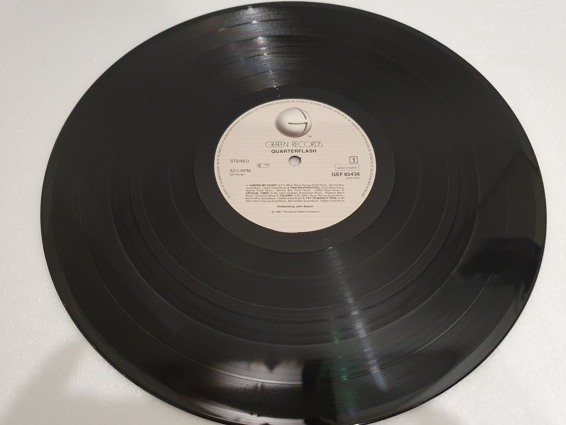 Schallplatten: Quarterflash – Quarterflash – Gebraucht aus Uster von  2