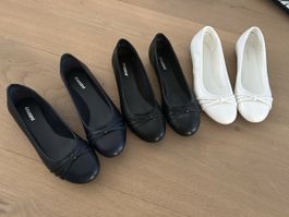 3 Paar Graceland Ballerinas grösse 37 neu nie angezogen 